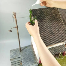 Load image into Gallery viewer, Miniature Ivy Vine Tufts, Fairy Garden Greenery, Diorama Landscaping, Dollhouse Plants, Model Railway Scenery
