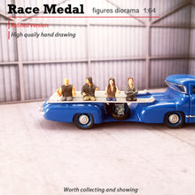 Load image into Gallery viewer, Miniature Racing Car Movie Character Driver People Figure 1:64 Model Sand Table Building Street Landscape Accessories Diorama Supplies
