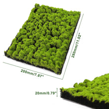 Load image into Gallery viewer, Miniature Moss Grass Mat 20x28cm for Diorama Railway Layout Landscape DIY Model Scenery
