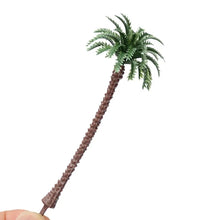 Load image into Gallery viewer, 5/10/20pcs Miniature Coconut Palm Trees Model 5.5-19cm for Diorama Landscape Scenery
