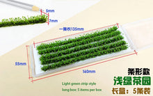 Load image into Gallery viewer, Miniature Tea Field Grass Nest Bush Plant Model Sand Table Dollhouse Fairy Garden Landscape Terrarium Diorama Craft Supplies
