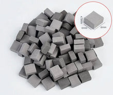 Load image into Gallery viewer, 100pcs Miniature Bricks for Dollhouse Building, DIY Model House Wall Materials, Terracotta Construction Blocks
