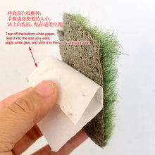 Load image into Gallery viewer, 12/16mm Miniature Grass Tufts, Tearable Weed Clusters for Diorama Scenery, Model Railway Layout, Wargaming Terrain, Landscape Craft Supplies
