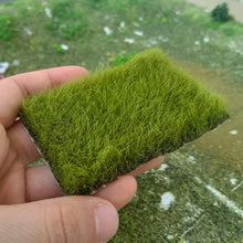 Load image into Gallery viewer, 12/16mm Miniature Grass Tufts, Tearable Weed Clusters for Diorama Scenery, Model Railway Layout, Wargaming Terrain, Landscape Craft Supplies
