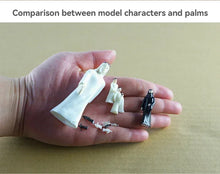 Load image into Gallery viewer, 10 pcs Arab People Miniature Figures (1/25–1/200 Scale) Model People for DIY Diorama Architecture Railway Scenes Landscape Supplies
