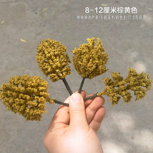 Load image into Gallery viewer, 100pcs Mixed Autumn Model Trees 3–12cm Plastic Miniature Scenery for DIY Diorama, Railway Layout, Sand Tables, Landscape Craft Supplies
