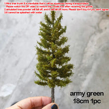 Load image into Gallery viewer, Miniature Pine Tree Model Wire Trunk 10-28cm for Diorama, Railway Scenery, Landscape Layout
