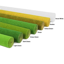 Load image into Gallery viewer, Model Grass Mat 40x100cm Artificial Turf for Railway Layouts, Dioramas, Terrain, Miniature Scenery Landscaping
