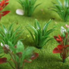 Load image into Gallery viewer, 90pcs Miniature Green Shrubs Bush Model Plants for Train Scenery, Railway, Diorama, Craft Landscape, HO Scale Architecture
