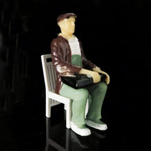 Load image into Gallery viewer, 10pcs 1:20/25/30 Scale Miniature Unpainted White Chairs ABS Model Furniture for Dioramas, Dollhouse Room Layouts, Indoor Model Scenes
