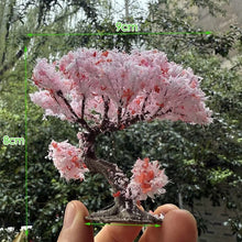 Load image into Gallery viewer, Miniature Sakura Cherry Blossom Tree 8-20cm, DIY Diorama Scenery Dollhouse Craft Supplies
