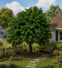 Load image into Gallery viewer, Miniature Wire Tree 20-30cm Military Green for Model Railway Diorama Supply

