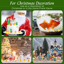 Load image into Gallery viewer, 20/50/100 pcs Miniature Christmas Duck Animal Figure Models Dollhouse Landscape Fairy Garden Accessories Terrarium Diorama Craft Supplies
