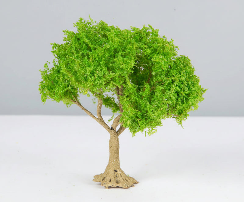 10/12/15cm Miniature Mid Green Tree Wire Model Train Railway Accessories Fairy Garden Landscape Terrarium Diorama Craft Supplies
