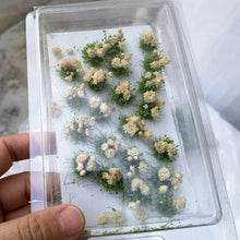 Load image into Gallery viewer, 22 pcs Miniature Flower Cluster Grass Tufts Bushes Models Sand Table Dollhouse Fairy Garden Landscape Terrarium Craft Supplies
