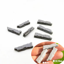 Load image into Gallery viewer, 20 pcs Miniature Step Stone Models DIY Road Path Building Scene Layout Fairy Garden Landscape Dollhouse Terrarium Diorama Craft Supplies
