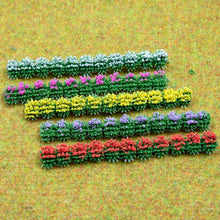Load image into Gallery viewer, Self-Adhesive Miniature Flower Grass Tuft Model Train Railway Accessories DIY Scenery Landscape Dollhouse Terrarium Diorama Craft Supplies
