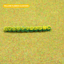Load image into Gallery viewer, Self-Adhesive Miniature Flower Grass Tuft Model Train Railway Accessories DIY Scenery Landscape Dollhouse Terrarium Diorama Craft Supplies
