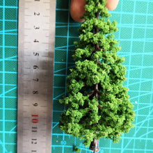 Load image into Gallery viewer, 10 pcs Mixed Miniature Cedar Pine Tree Model Train Railway Accessories DIY Scene Garden Landscape Dollhouse Terrarium Diorama Craft Supplies
