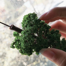 Load image into Gallery viewer, 10 pcs Mixed Miniature Cedar Pine Tree Model Train Railway Accessories DIY Scene Garden Landscape Dollhouse Terrarium Diorama Craft Supplies
