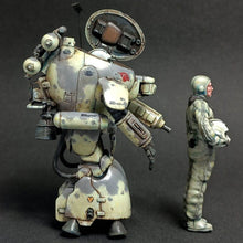 Load image into Gallery viewer, Fireball Robot Soldier and Pilot Unpainted Resin Figure 1/35 Scale Unassembled Model
