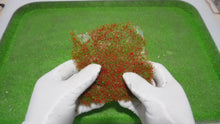 Load and play video in Gallery viewer, Shrub Flower Model HO/N Scale Fine Leaf Powder Vegetation Mesh for Diorama, Railway Scenery, Military Sand Table, Model Making, Craft Supply
