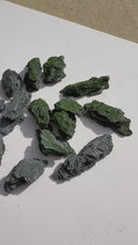 Load and play video in Gallery viewer, 20pcs Moss Rock Scenery Stones for Diorama, Miniature Landscape, Model Train Terrain, Fairy Garden
