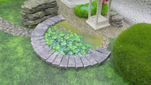 Load and play video in Gallery viewer, 20pcs Miniature Stepping Stones Resin Fairy Garden Path DIY Dollhouse Terrarium Landscape Supply
