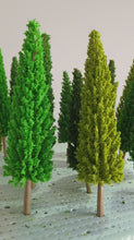 Load and play video in Gallery viewer, 35/60 pcs Mixed Miniature Green Tree Models N HO Scale Railway Layout Accessories DIY Landscape Dollhouse Terrarium Diorama Craft Supplies
