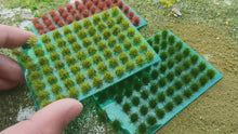 Load and play video in Gallery viewer, 70 pcs Miniature Cluster Grass Tufts Models Train Railway Accessories DIY Scenery Landscape Dollhouse Terrarium Diorama Craft Supplies
