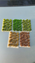 Load and play video in Gallery viewer, 18pcs Static Grass Tufts for Miniatures, Model Railway Scenery, Diorama Grass Clusters, War Gaming Terrain Supply
