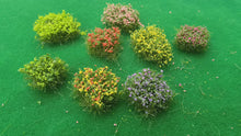 Load and play video in Gallery viewer, 10 pcs Miniature Flower Cluster Grass Models DIY Sand Table Dollhouse Accessories Fairy Garden Landscape Terrarium Diorama Craft Supplies
