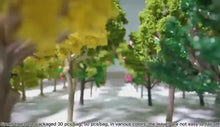 Load and play video in Gallery viewer, 30/50 pcs Mixed Miniature Green Tree Models N HO Scale Railway Layout Accessories DIY Landscape Dollhouse Terrarium Diorama Craft Supplies
