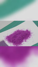 Load and play video in Gallery viewer, Artificial Purple Foliage Powder 30g, Model Making Diorama Scenery Material, Miniature Landscape Grass Moss
