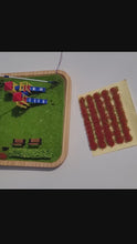 Load and play video in Gallery viewer, 7pcs Miniature Flower Grass Tufts Strip Model for Diorama Scenery, Wargaming, Railway Layouts, Landscape Decor, Dollhouse, Craft Supplies
