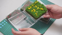 Load and play video in Gallery viewer, Miniature Flower Cluster Shrubs Model 4 Colors Grass Bush for Diorama, Sand Table, Railway, Wargame, Garden Scenes, Landscape Craft Supplies
