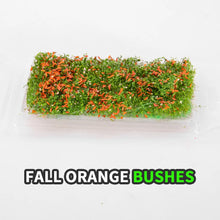 Load image into Gallery viewer, Miniature Tearable Bushes Grass Model Train Railway Layout Accessories DIY Scenery Landscape Dollhouse Terrarium Diorama Craft Supplies
