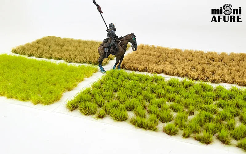 95pcs Miniature Irregular Static Grass Tuft: Model Train DIY Scenery ...