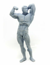 Load image into Gallery viewer, Bodybuilder Muscle Male Superstar Unpainted Resin Figure 1/18 Scale Unassembled Model
