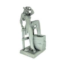 Load image into Gallery viewer, Cowgirl Resin Figure – Unpainted 1/24 Scale Model Kit – DIY Craft Supply
