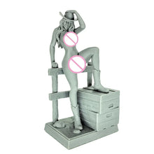 Load image into Gallery viewer, Cowgirl Resin Figure – Unpainted 1/24 Scale Model Kit – DIY Craft Supply
