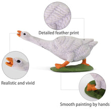 Load image into Gallery viewer, 14 pcs Miniature Duck Goose Farm Animal 1:43 Figures O Scale Models Toys Landscape Garden Scenery Layout Scene Accessories Diorama Supplies
