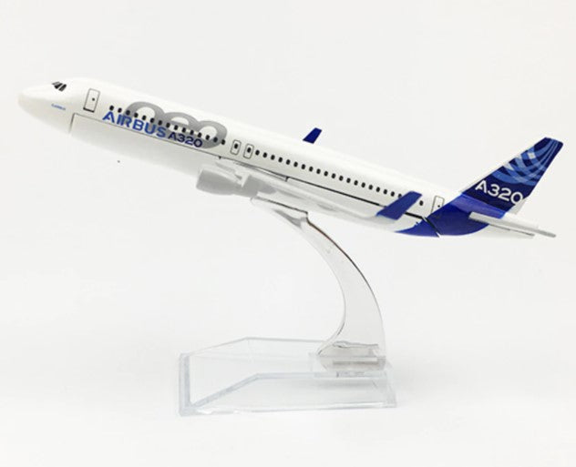 A320 NEO Airbus House Color Airplane 16cm Diecast Plane Model