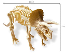 Load image into Gallery viewer, Dino Dinosaur Fossil Skeleton Display Plastic Figure Snap Model Kit DIY Toy (6 styles to choose from)
