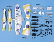 Load image into Gallery viewer, WWII Military Aircraft British Supermarine Spitfire Fighter 1/48 Plane 4D Assembly Model Kit Toy (Choose Color)
