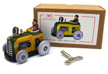 Load image into Gallery viewer, MS510 Small Diesel Tractor Vehicle Retro Clockwork Wind Up Tin Toy Collectible
