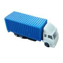 Load image into Gallery viewer, 5 pcs Miniature Container Truck Vehicle 1:150 Transport Lorry Car N Scale Model Toy Landscape Building Scenery Accessories Diorama Supplies
