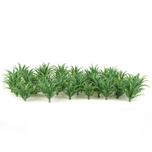 Load image into Gallery viewer, 50 pcs Miniature Grass Bushes Plants Trees Models 1:100 Scale Train Railway Forest Fairy Garden Landscape Terrarium Diorama Craft Supplies
