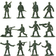 Load image into Gallery viewer, 360 pcs Classic WWII Mini Military Plastic Toy Soldiers Army Men  Figures 12 Poses
