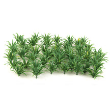 Load image into Gallery viewer, 50 pcs Miniature Grass Bushes Plants Trees Models 1:100 Scale Train Railway Forest Fairy Garden Landscape Terrarium Diorama Craft Supplies
